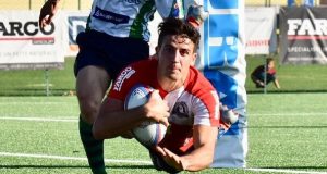 Un'azione di gioco del match fra Rovato e Cus Milano, foto da Facebook