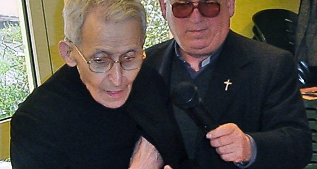 Don Gianmario Chiari con don Luigi Gregori, foto Baioni