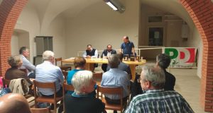 La nuova sede del Pd in occasione della presentazione del libro di Fiorin