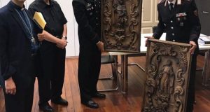 Il coro ligneo rubato nel Mantovano e trovato a Rovato