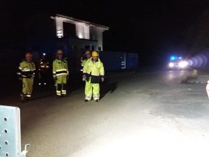Esercitazione a sorpresa in notturna della Protezione civile di Rovato