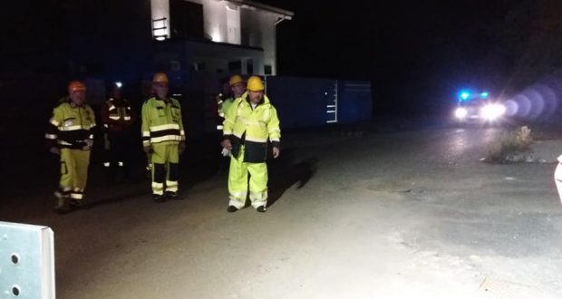 Esercitazione a sorpresa in notturna della Protezione civile di Rovato