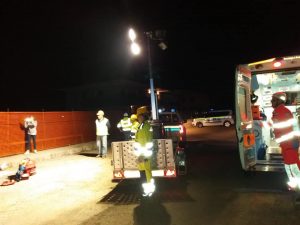 Esercitazione a sorpresa in notturna della Protezione civile di Rovato