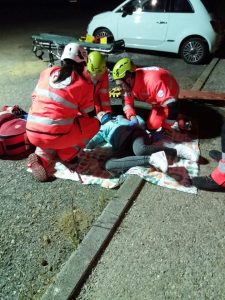 Esercitazione a sorpresa in notturna della Protezione civile di Rovato