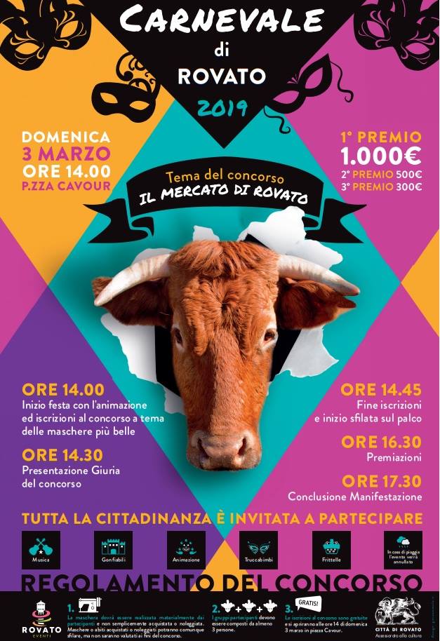 Il programma del Carnevale a Rovato