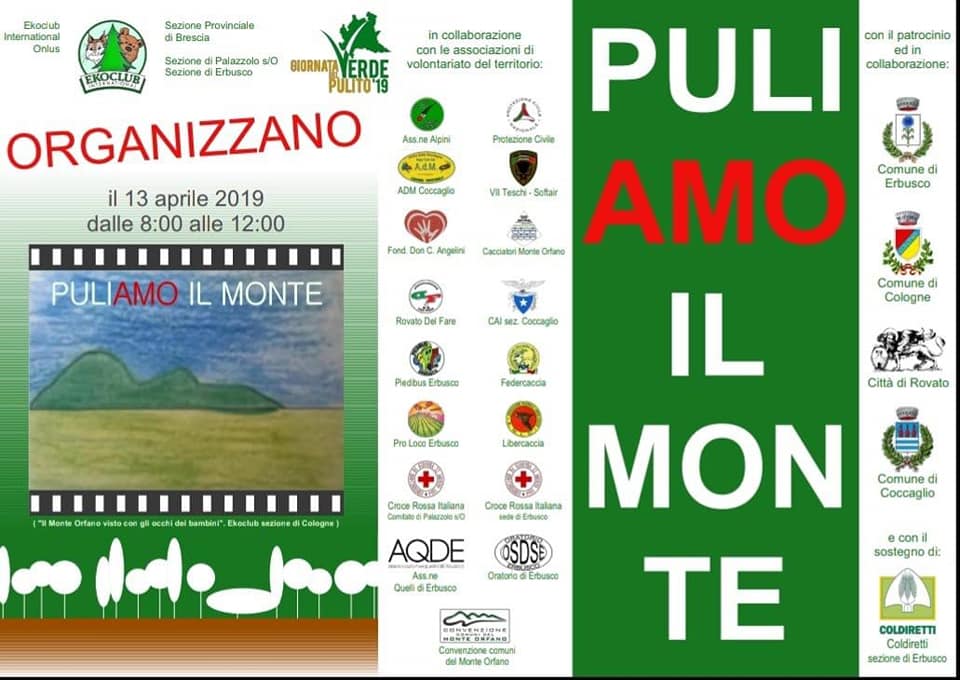 La locandina di Puliamo il Monte