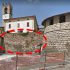 Rovato, il tratto crollato delle Mura Venete