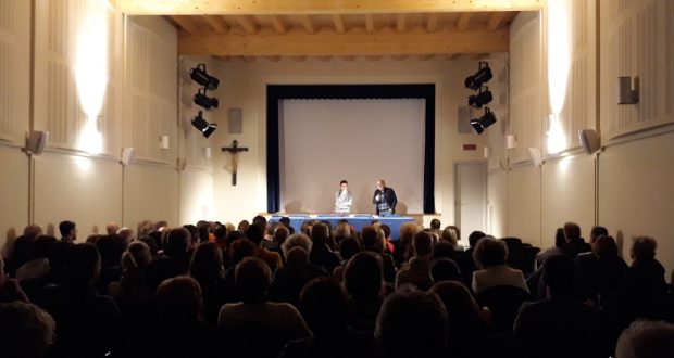 La sala parrocchiale di Rovato