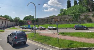 Il luogo dell'incidente a Rovato, foto da Google Maps