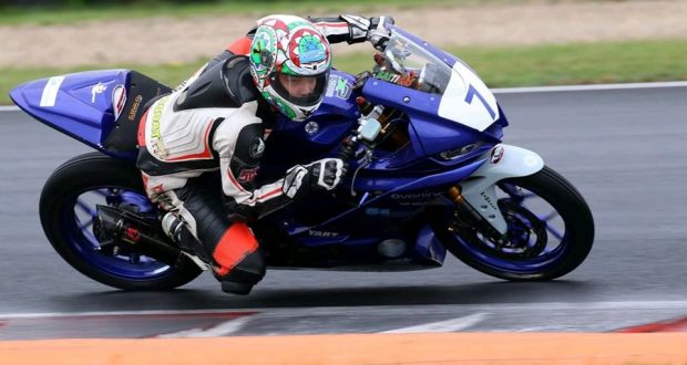 Manuel Rocca in gara