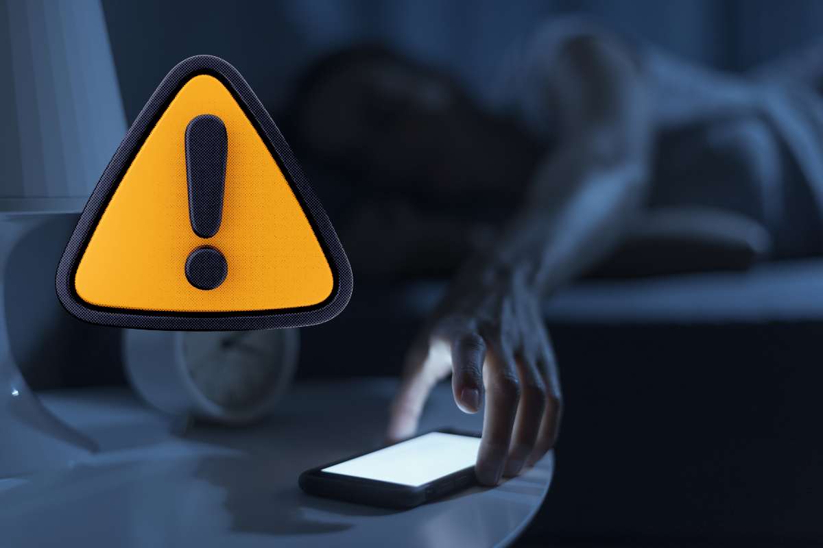 Errore ricaricare cellulare di notte