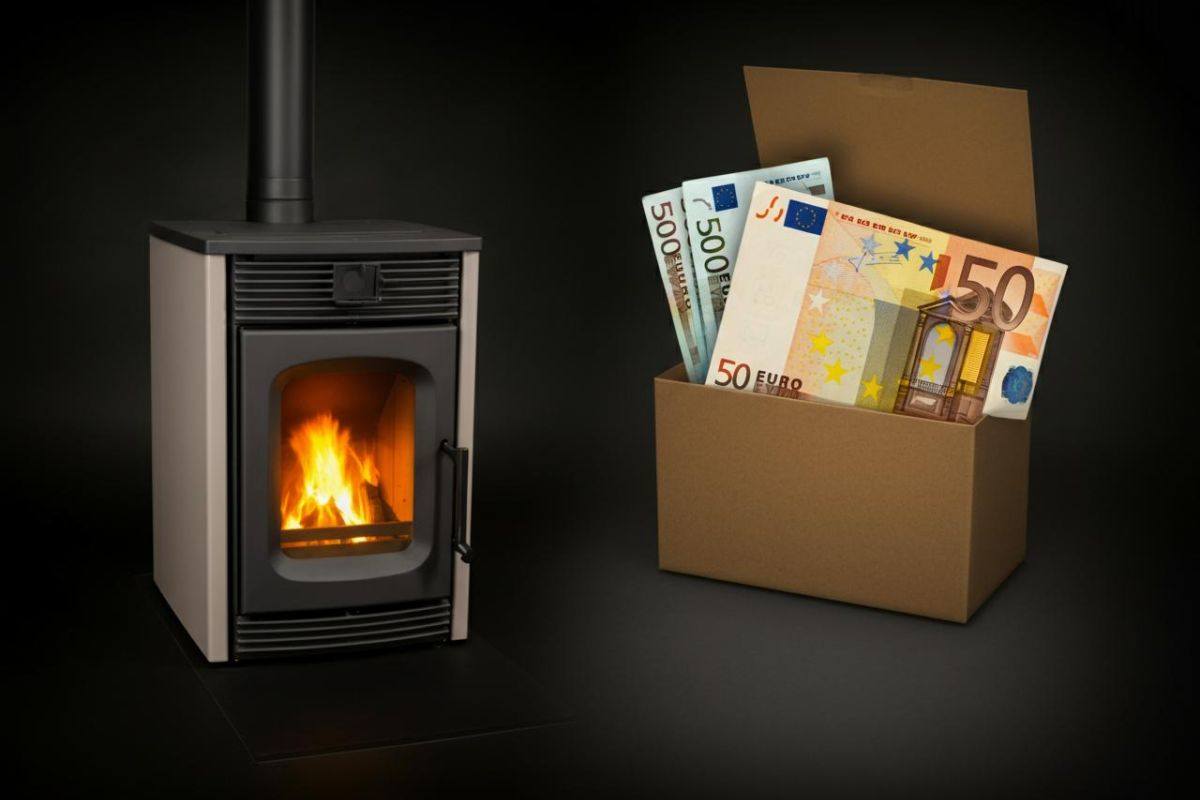 Stufa pellet soldi