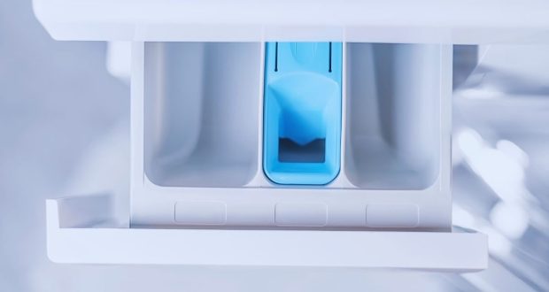 il terzo scomparto della vaschetta della lavatrice